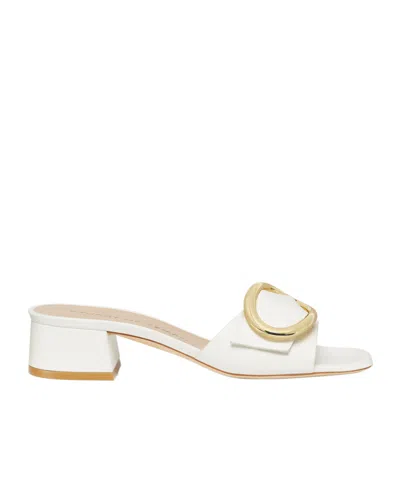 STUART WEITZMAN BENNI 35 SLIDE SANDALS