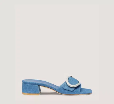 Stuart Weitzman Benni 35 Slide In Blue