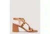 Stuart Weitzman Benni 75 Sandal In Tan