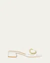 Stuart Weitzman Benni 35 Slide In Cream.