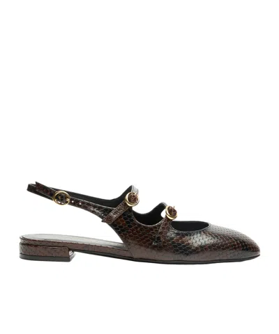 STUART WEITZMAN BENNI MJ SLACK-HEELED SHOES