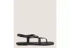 Stuart Weitzman Bennian Sandalen Aus Leder In Black