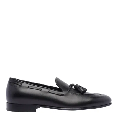 Stuart Weitzman Berk Loafers In Black