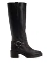 Stuart Weitzman Jax High Heels Boots In Black