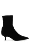 Stuart Weitzman Naomi Stretch Suede Ankle Booties In Multi