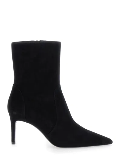 Stuart Weitzman Black Ankle Boots