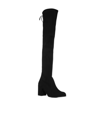 Stuart Weitzman Black High-heeled Knee-high Boots