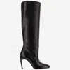 Stuart Weitzman Luxecurve 100mm Round-toe Boots In Black