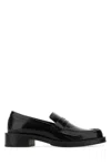 Stuart Weitzman Palmer Patent Penny Loafers In Blk