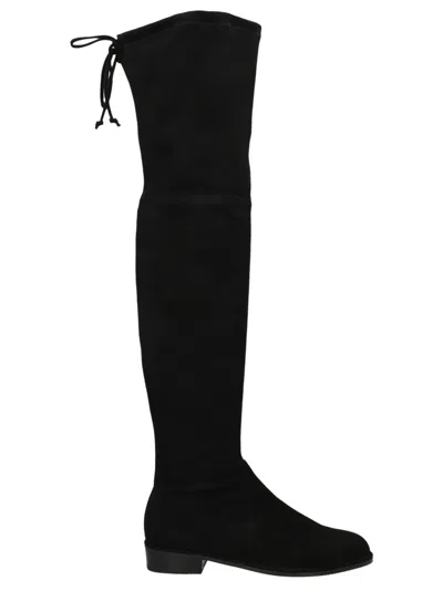 STUART WEITZMAN BLACK LOWLAND BOOTS