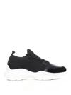 STUART WEITZMAN BLACK MESH SNEAKERS AND LACES