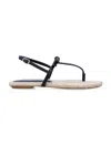 Stuart Weitzman Felicity Espadrillas Thong Sandals