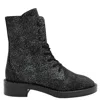 Stuart Weitzman Black Sondra Ankle Boots In Black