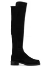 Stuart Weitzman Black Suede Boots