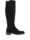 Stuart Weitzman Block-heel Boots In Black