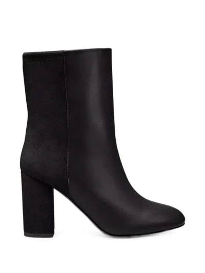 Stuart Weitzman Block-heel Ankle Boots In Black