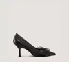 Stuart Weitzman 75mm Blushing Bow Pumps In Black