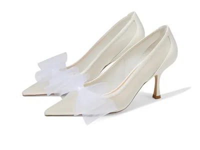 Stuart Weitzman Blushing Bow 75 Pump High In Neutral