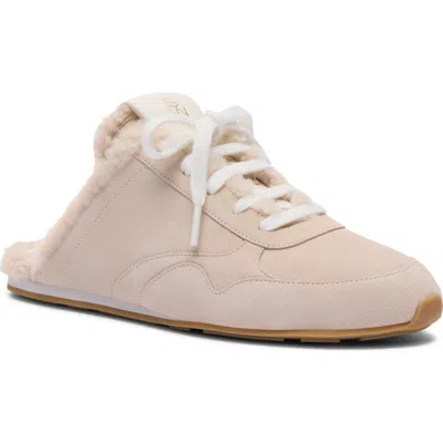 Stuart Weitzman Bond Genuine Shearling Mule In Neutral