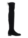 Stuart Weitzman Over-the-knee Boots With Luxurious Suede Finish And Elegant Design In Blk