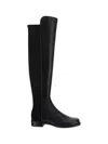 Stuart Weitzman City Boot The Sw Outlet In Black