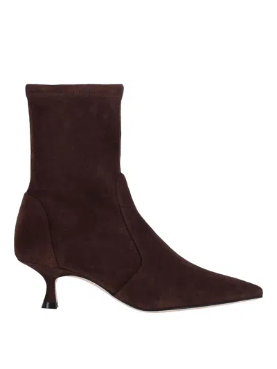 STUART WEITZMAN BOTINES - MARRÓN