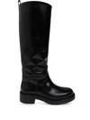 Stuart Weitzman Celia Riding Boots In Black
