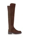 Stuart Weitzman Celia High Boots In Brown