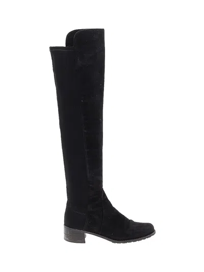 Pre-owned Stuart Weitzman Boots In Black