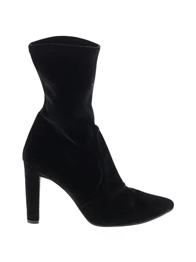 Pre-owned Stuart Weitzman Boots In Black