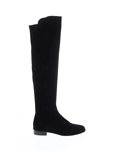 Pre-owned Stuart Weitzman Boots In Black