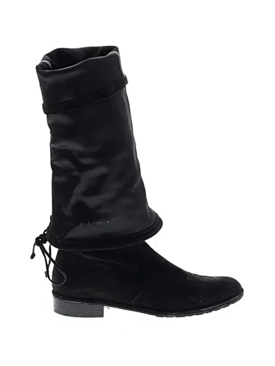 Pre-owned Stuart Weitzman Boots In Black
