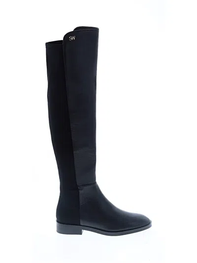 Pre-owned Stuart Weitzman Boots In Black