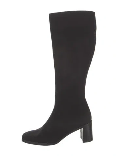 Pre-owned Stuart Weitzman Boots In Black