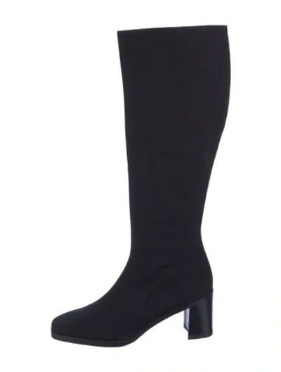 Pre-owned Stuart Weitzman Boots In Black