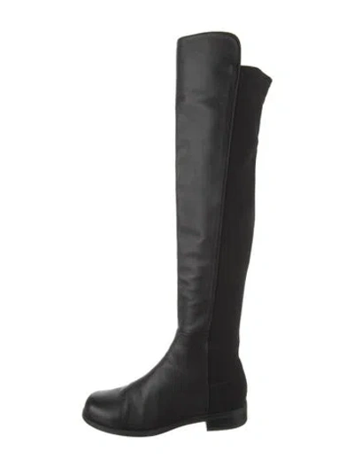 Pre-owned Stuart Weitzman Boots In Black