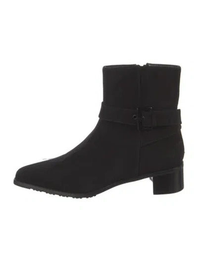 Pre-owned Stuart Weitzman Boots In Black