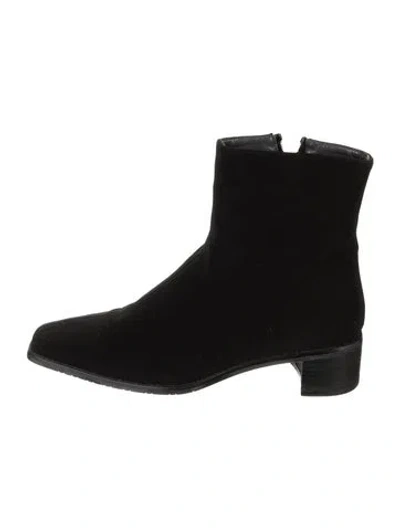 Pre-owned Stuart Weitzman Boots In Black