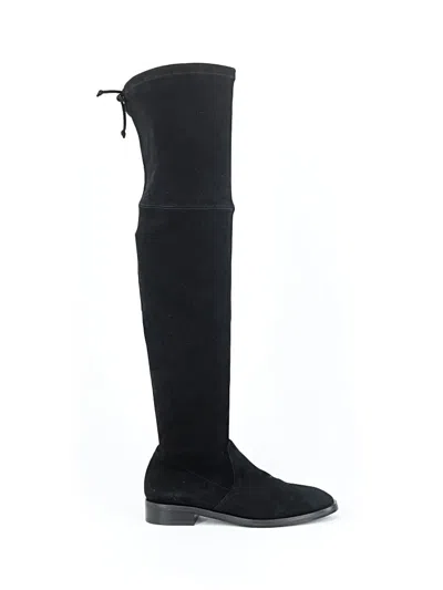 Pre-owned Stuart Weitzman Boots In Black
