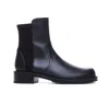 Stuart Weitzman 35mm Ankle-length Leather Boots In Black