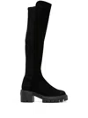 Stuart Weitzman Knee Boots In Black