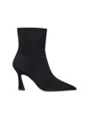 Stuart Weitzman Zippered Short Boots In Black