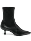 Stuart Weitzman Naomi Ankle Boots In Black