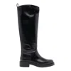 Stuart Weitzman Celia Riding Boots In Black