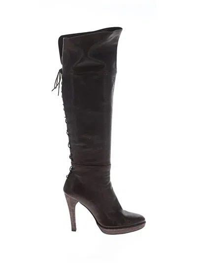 Pre-owned Stuart Weitzman Boots In Brown