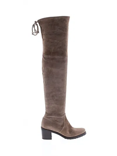Pre-owned Stuart Weitzman Boots In Brown