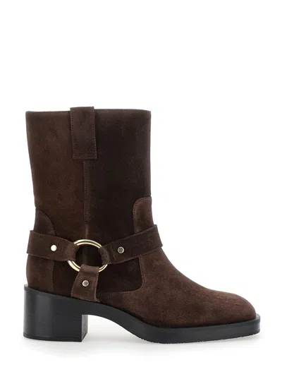 Stuart Weitzman Boots In Brown