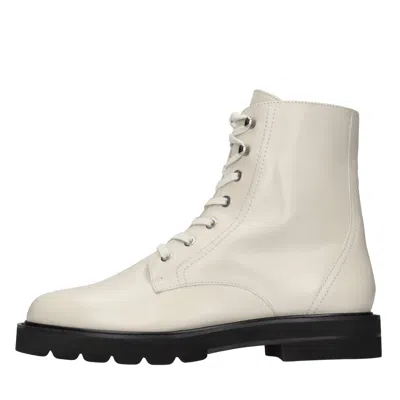 Stuart Weitzman Boots Cream In Panna Pastello