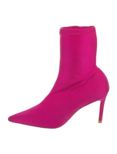 Pre-owned Stuart Weitzman Boots In Pink