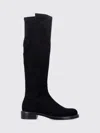 Stuart Weitzman Gisele Block Heel Knee High Boot In Black